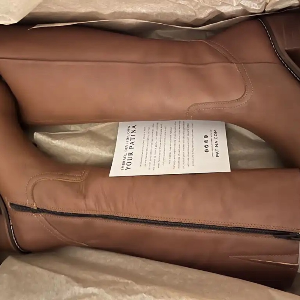 'TAWNY"   Oslo Knee High Boot from Portland Leather